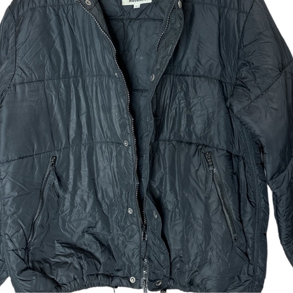 Moschino Cheap and Chic Vintage Black Puffer Jacket Large - Picture 3 of 12